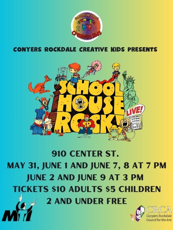 Conyers Rockdale Creative Kids Presents (Posters) (8.27 x 11 in)